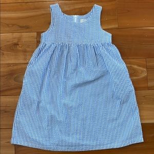 Lands End Seersucker dress size 5